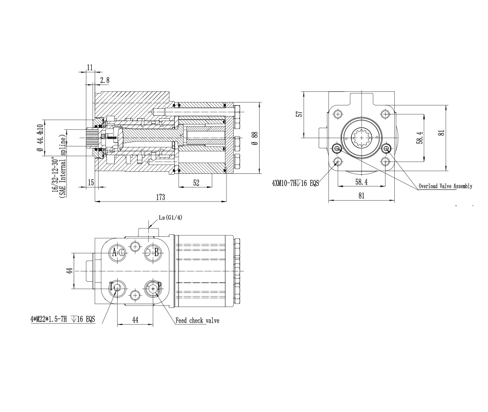 TLF-E800 800 ml/obr 60 l/min Jednostka Sterująca drawing image