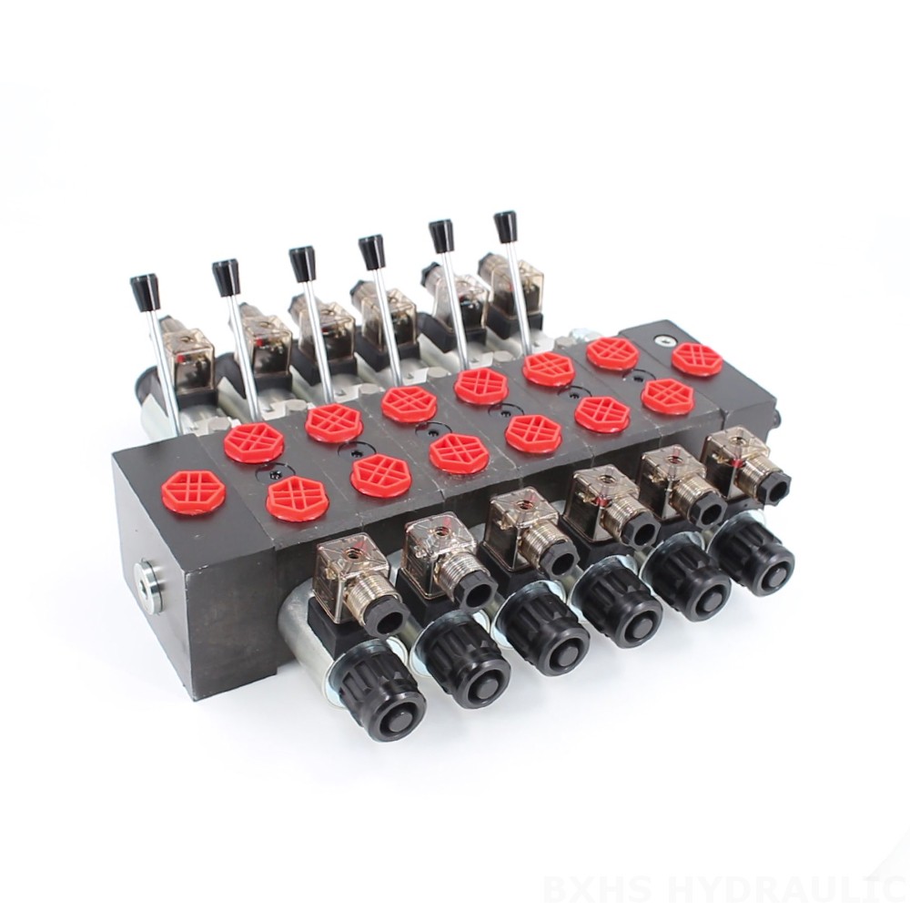 DCV58 Elektromagnes 6 Szpul Zawór kierunkowy sekcyjny image