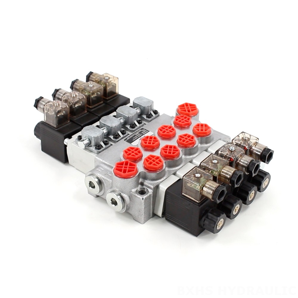 P40-DS Elektromagnes 4 Szpule Zawór sterujący jednoczęściowy image