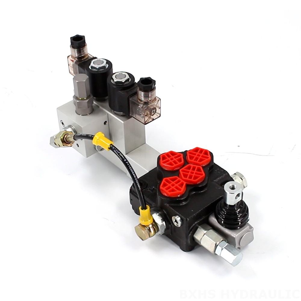 SD5 Elektrohydrauliczna 1 Szpula Zawór sterujący jednoczęściowy image