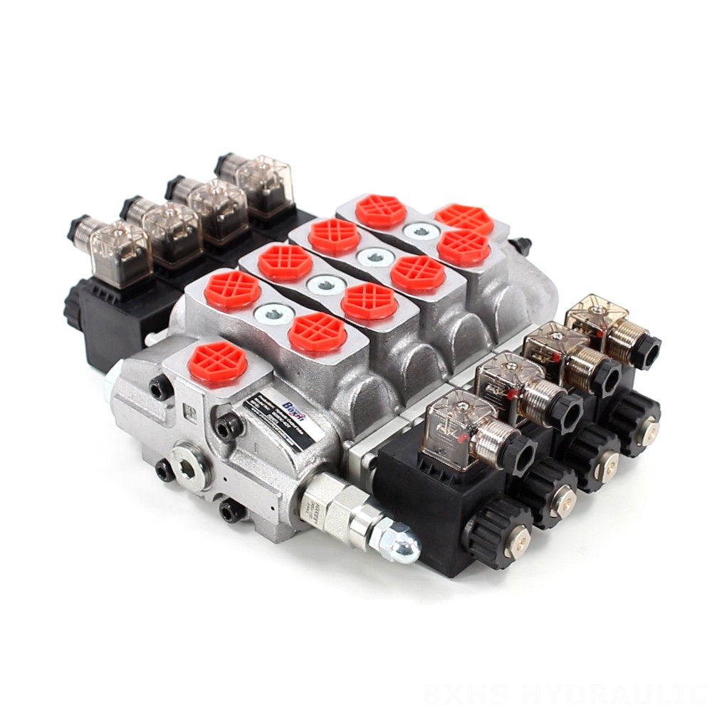 SD8 Elektromagnes 4 Szpule Zawór kierunkowy sekcyjny image