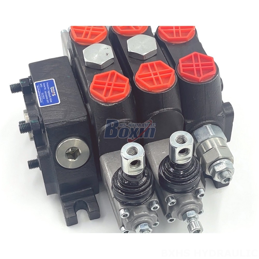 Dual-Spool Hydraulic Valve | DCV100 Model | Factory Direct & Customizable detail image