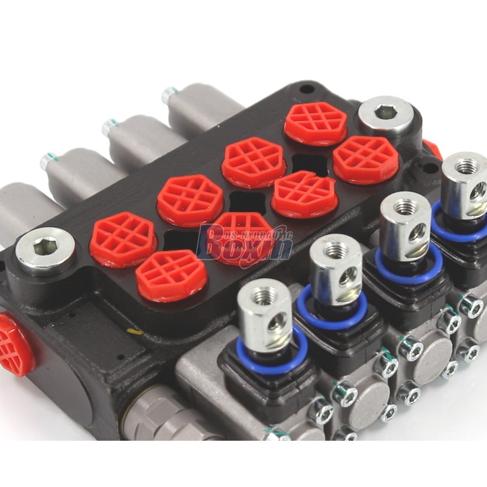 Factory Wholesale DCV20 4 Spool Hydraulic Directional Valve detail image