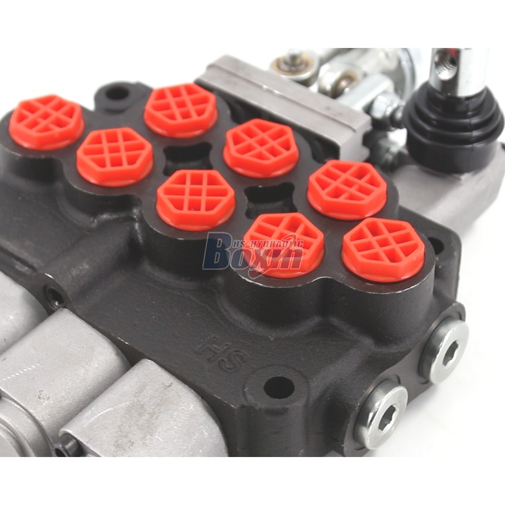 M45 3 Spool Hydraulic Monoblock Valve for Mobile Equipment detail image