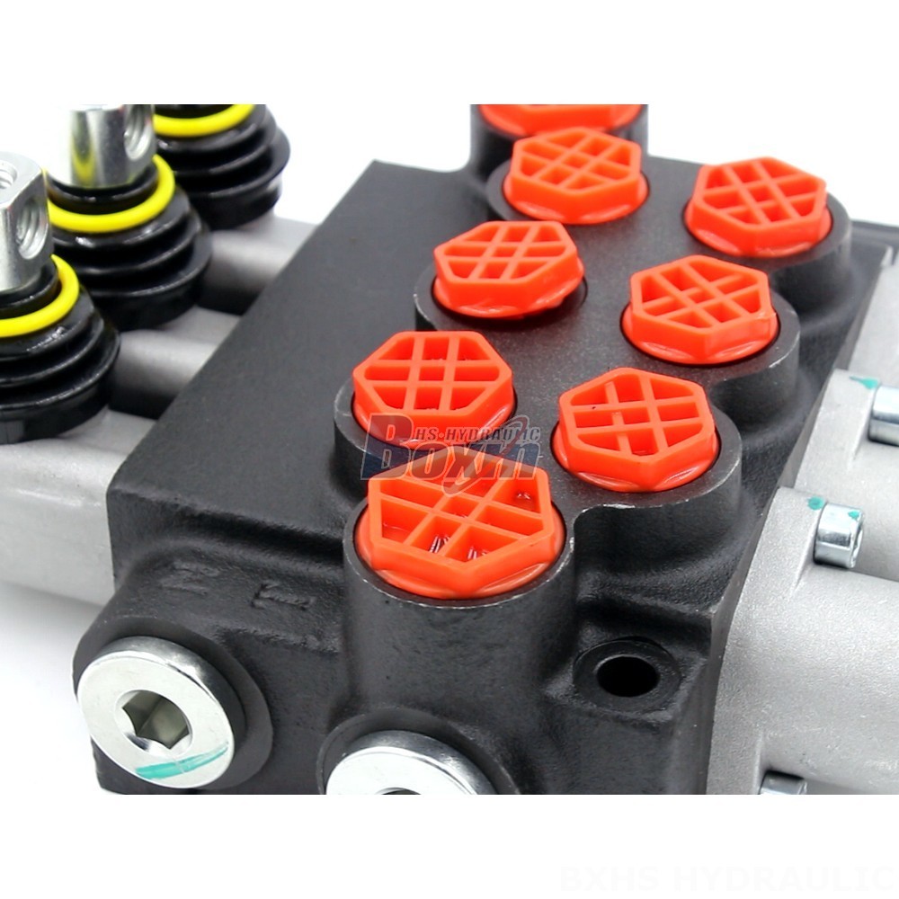 P40-G12-G38-OW Manual 3 Spool Monoblock Directional Valve | Manufacturer & Global Supplier detail image