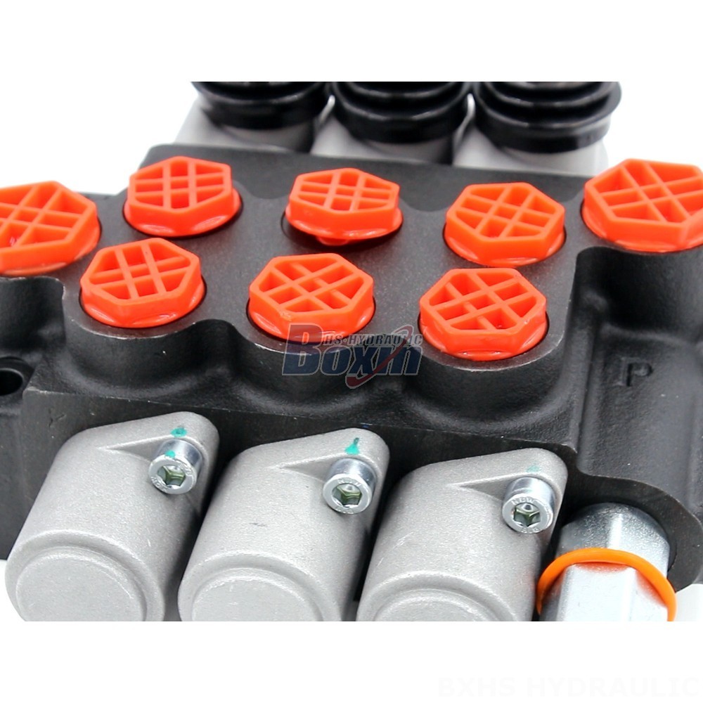 P40-G12-G38-OW 3-Spool Hydraulic Directional Valve | Factory Direct & Customizable detail image