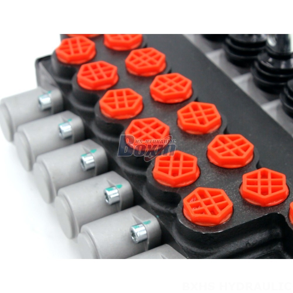 P40-G12-G38 Manual 6 Spool Monoblock Directional Valve | Manufacturer & Global Supplier detail image