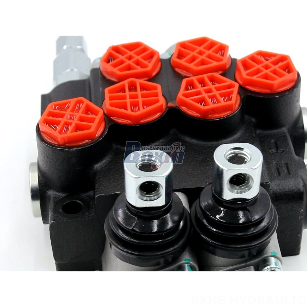 P40-G12 2-Spool Hydraulic Directional Valve | Factory Direct & Customizable detail image