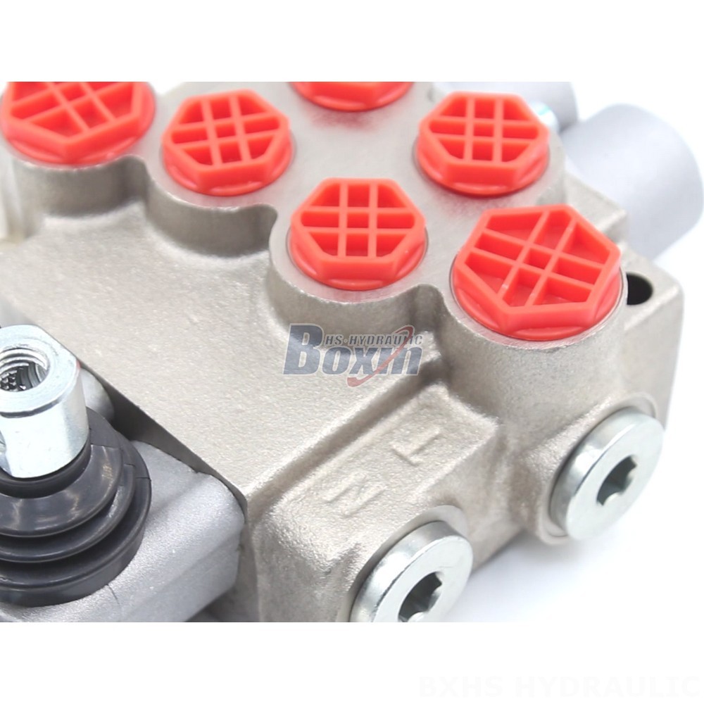 Manual 2 Spool Directional Valve P40-XNHJ | Industrial Hydraulic Solutions detail image