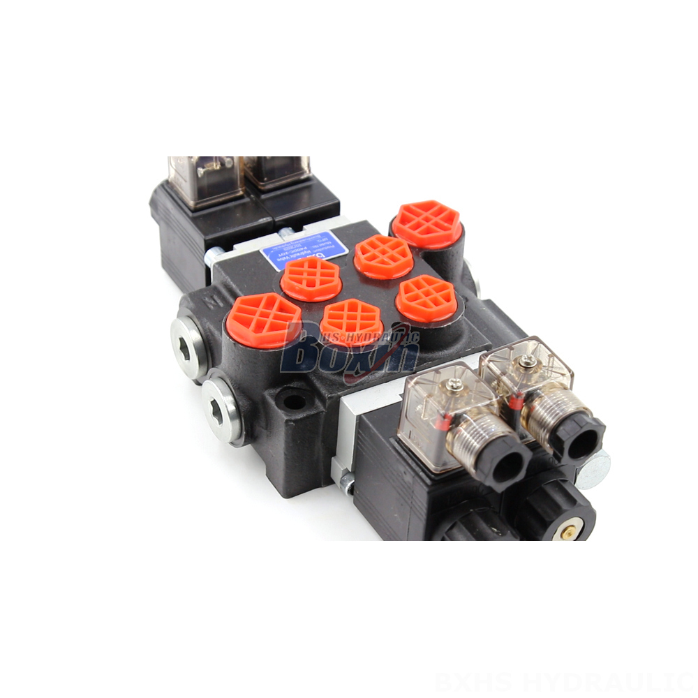 P40 Solenoid 2 Spool Monoblock Directional Valves Direct from the Manufacturer detail image