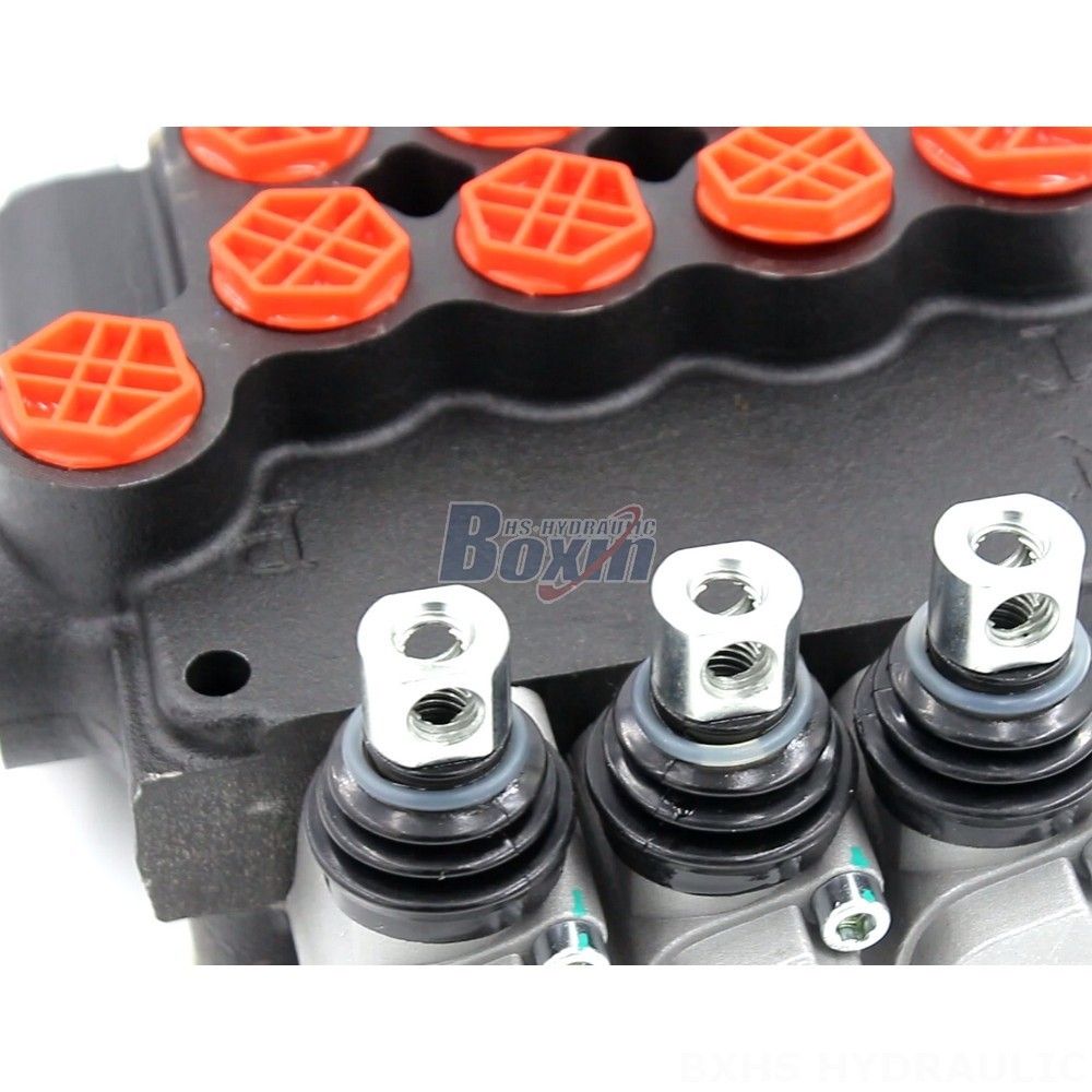 P80-G12-G34-OT Manual 3 Spool Monoblock Directional Valve | Manufacturer & Global Supplier detail image