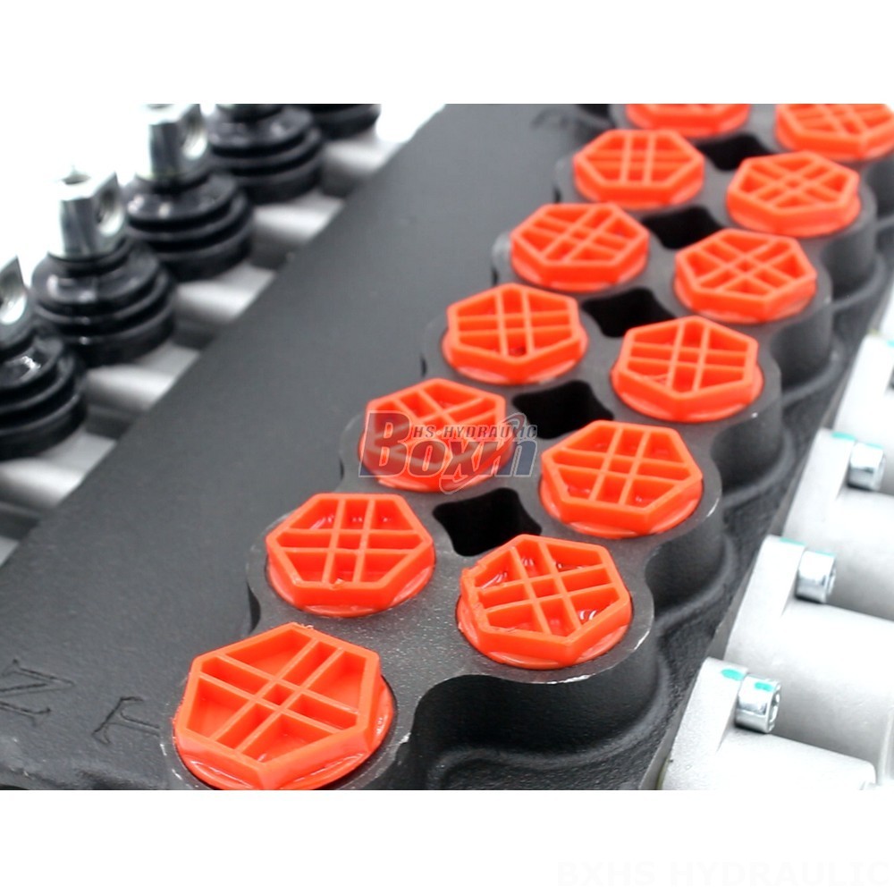 P80-G12-G34 6-Spool Hydraulic Directional Valve | Factory Direct & Customizable detail image