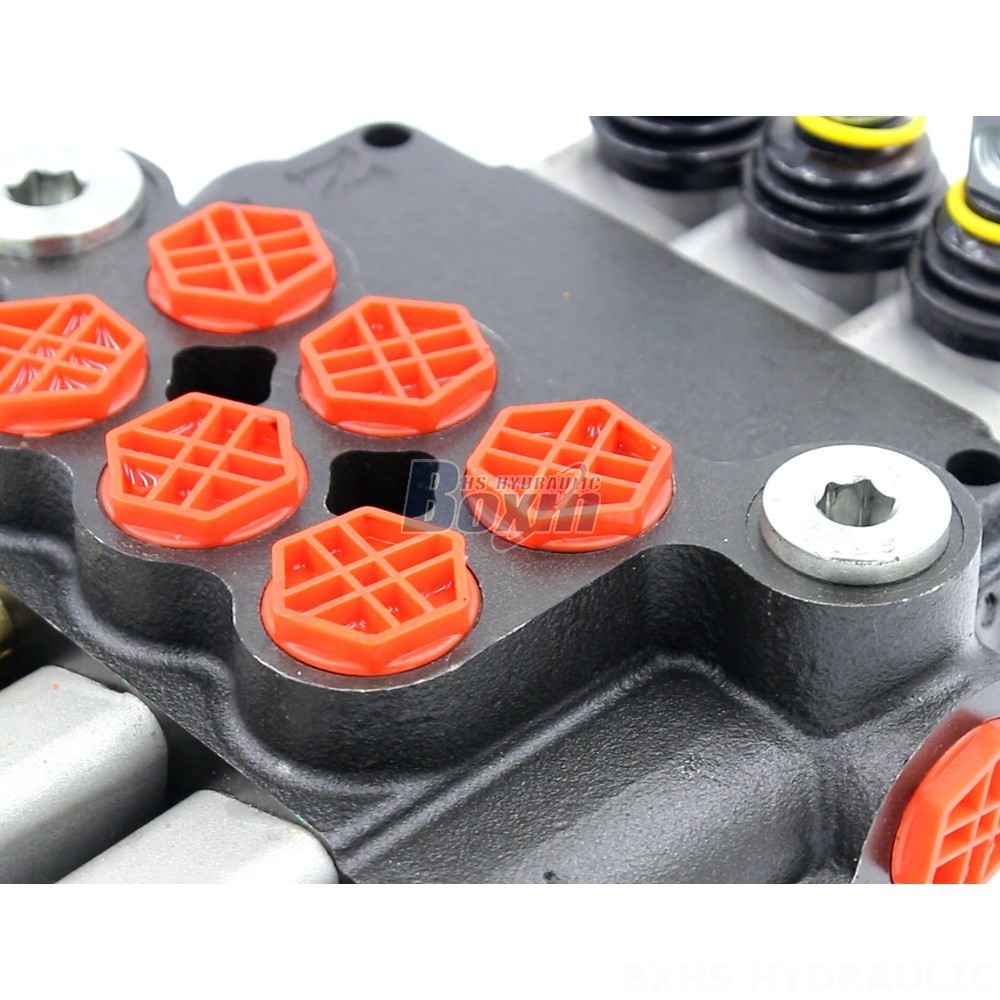 P80-G34-G12 Manual 3 Spool Hydraulic Directional Control Valve | Manufacturer & Global Supplier detail image