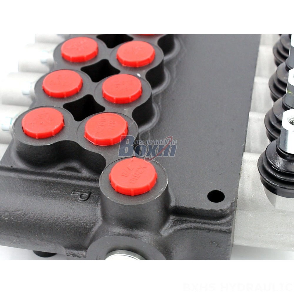 Industrial Hydraulic Valves: P80-U116-U78-OT 5 Spool Monoblock Directional Valve detail image