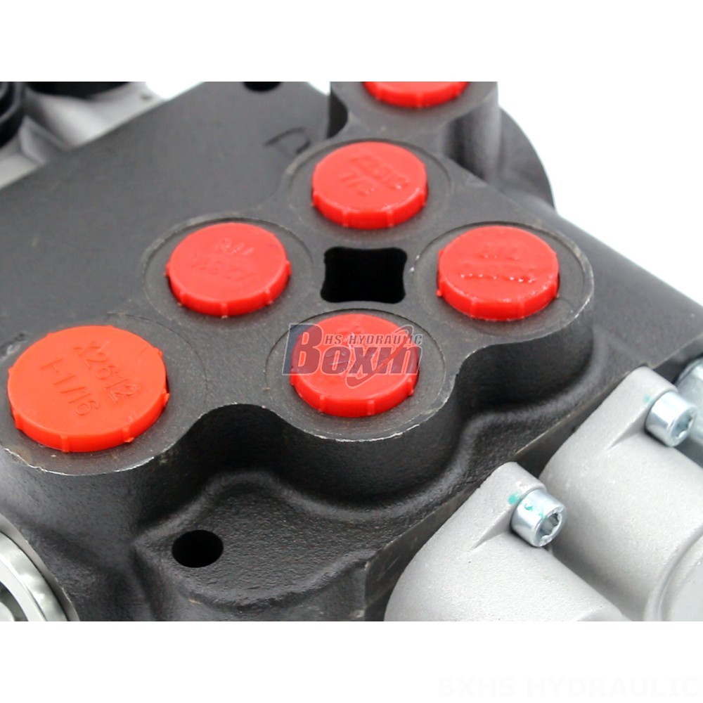 P80-U116-U78 Manual 2 Spool Monoblock Directional Valve: Manufacturer & Supplier detail image