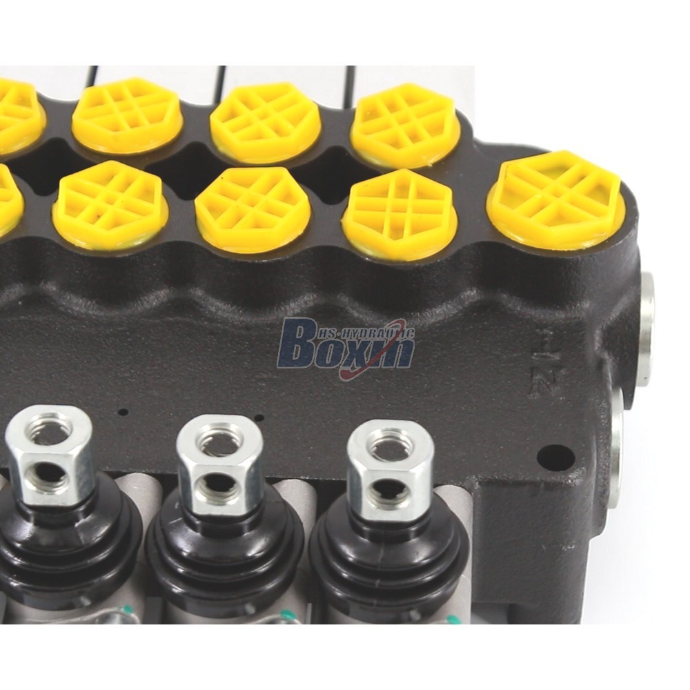 High Performance P80Q-G-4OT 4 Spool Pneumatic Monoblock Valve detail image