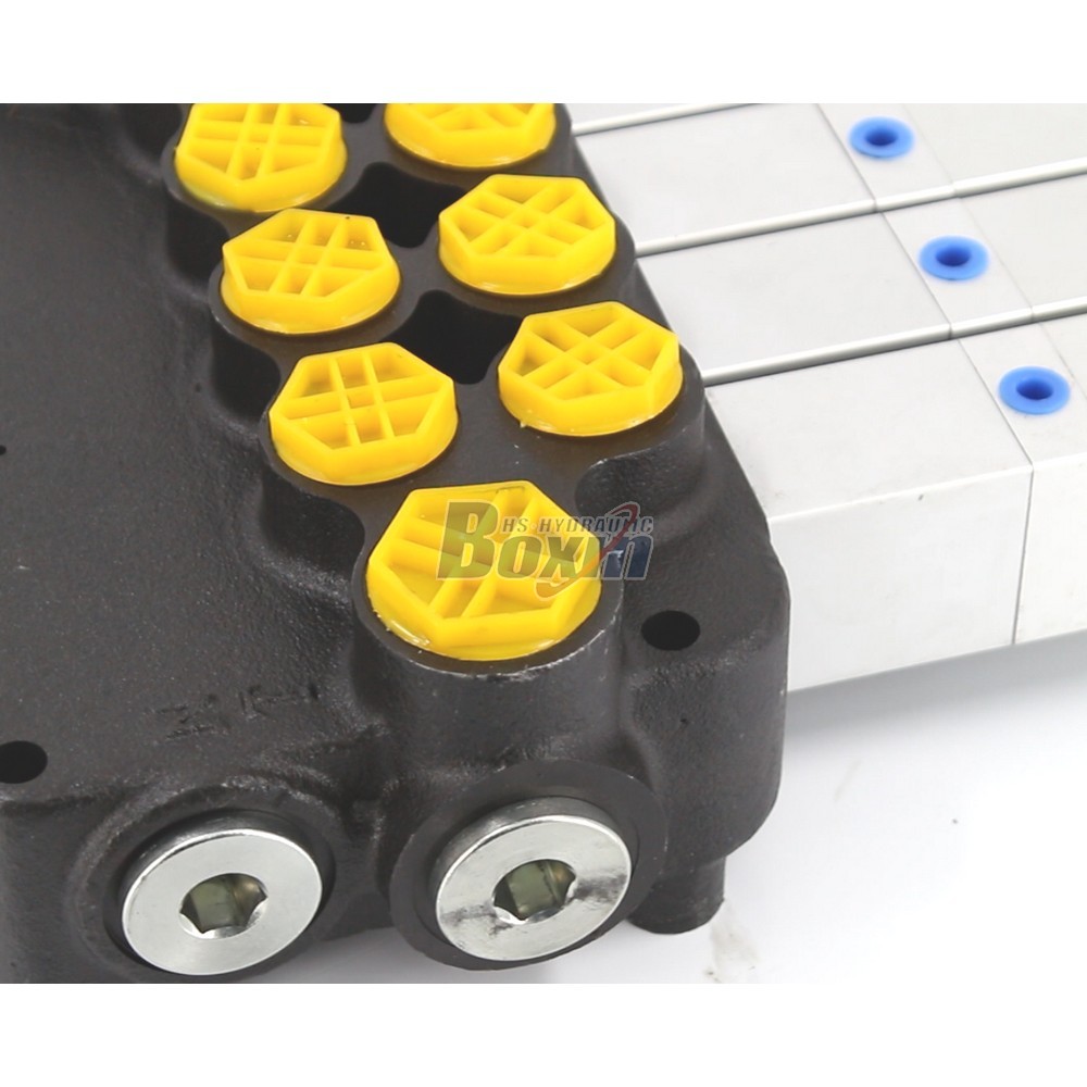 4 Spool P80 Series Pneumatic Directional Valve P80Q-G-4OT detail image