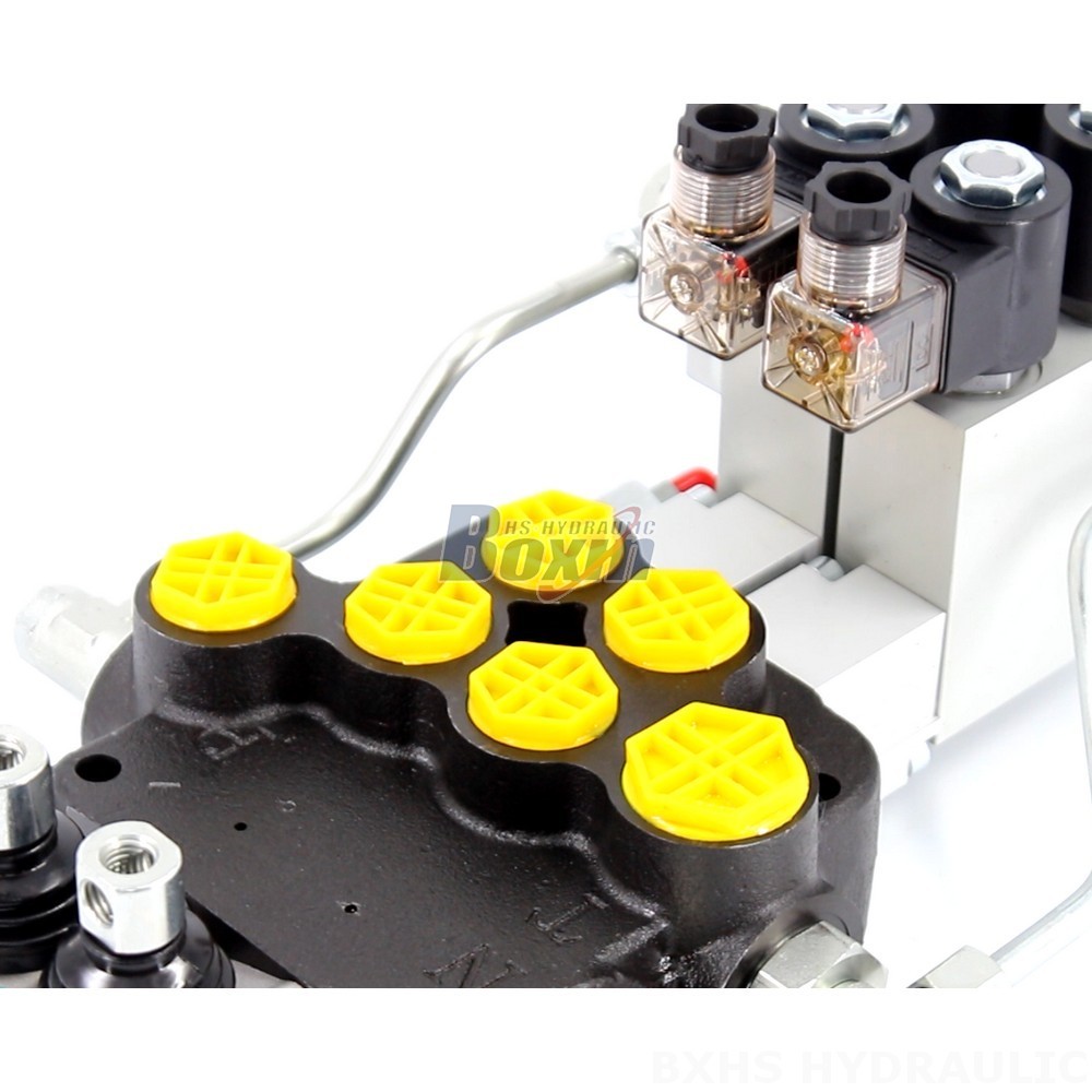 2-Spool Electro-Hydraulic Valve | P80 Model | Factory Direct & Customizable detail image