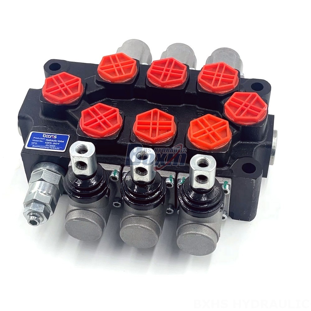 Q95 Manual 3 Spool Monoblock Directional Valve: Precision Engineered for Optimal Fluid Control detail image