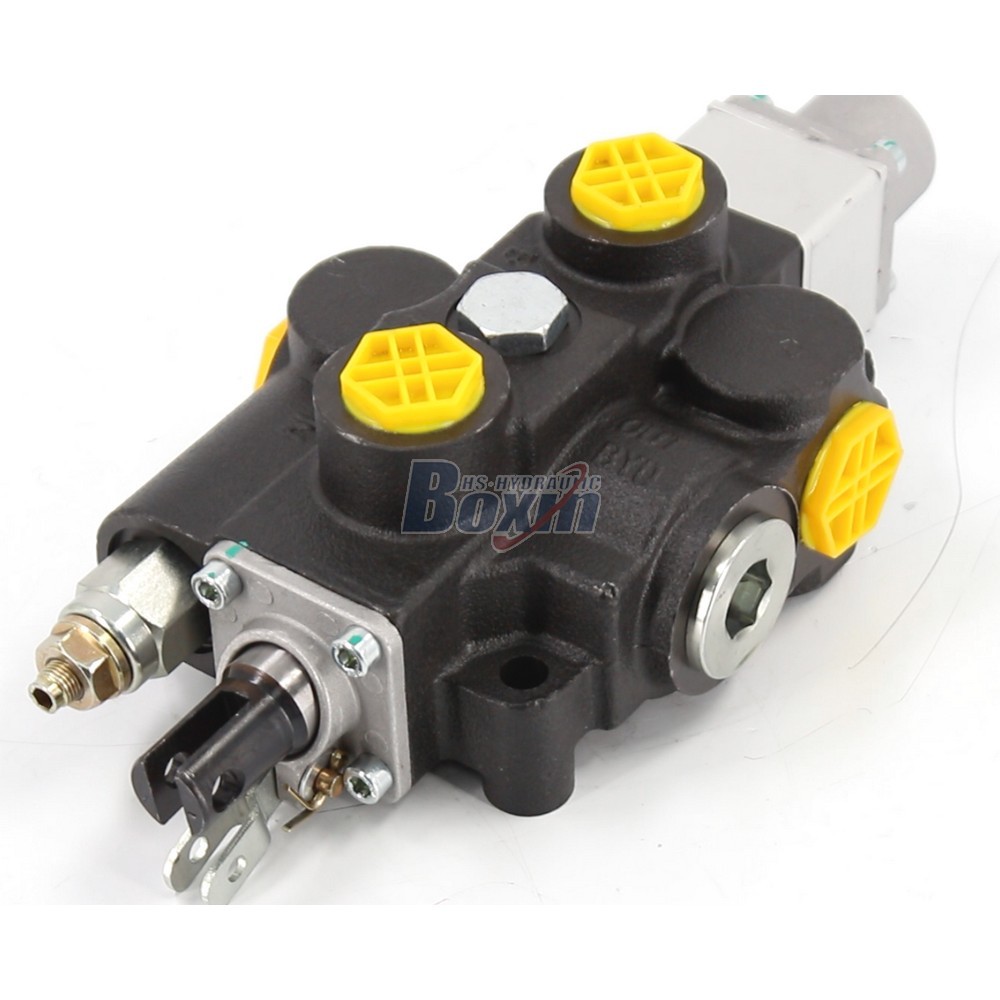 Durable RD5100NPT-QTW Manual Single Spool Hydraulic Valve for Heavy Equipment detail image