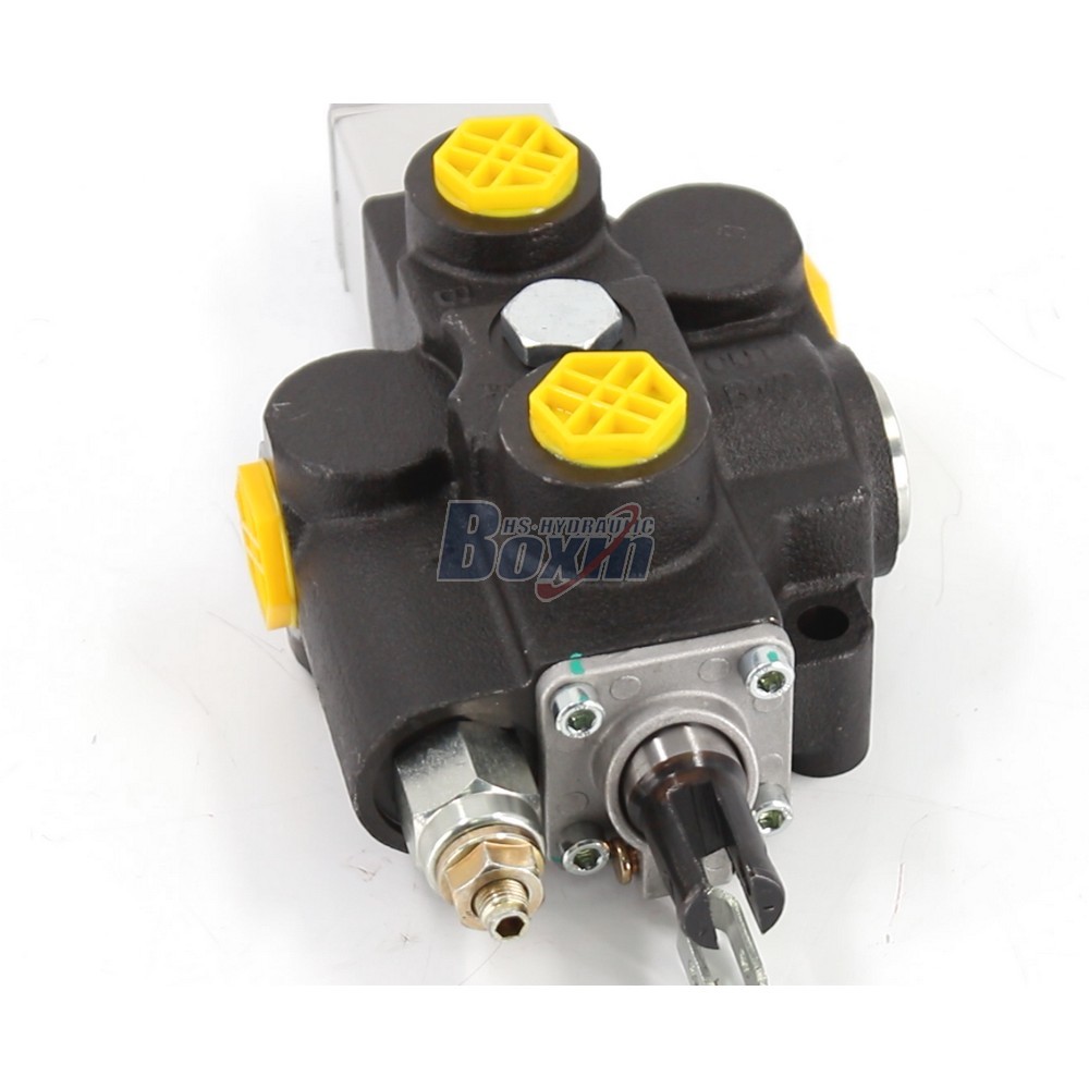 Durable RD5100NPT-QTW Manual Single Spool Hydraulic Valve for Heavy Equipment detail image