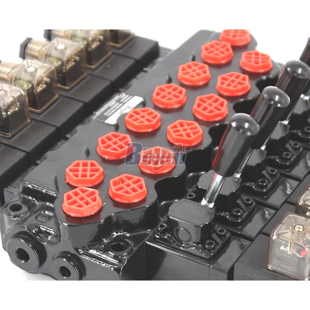 China Manufacturer Supply SD5-PG2 Solenoid 6 Spool Directional Valve detail image