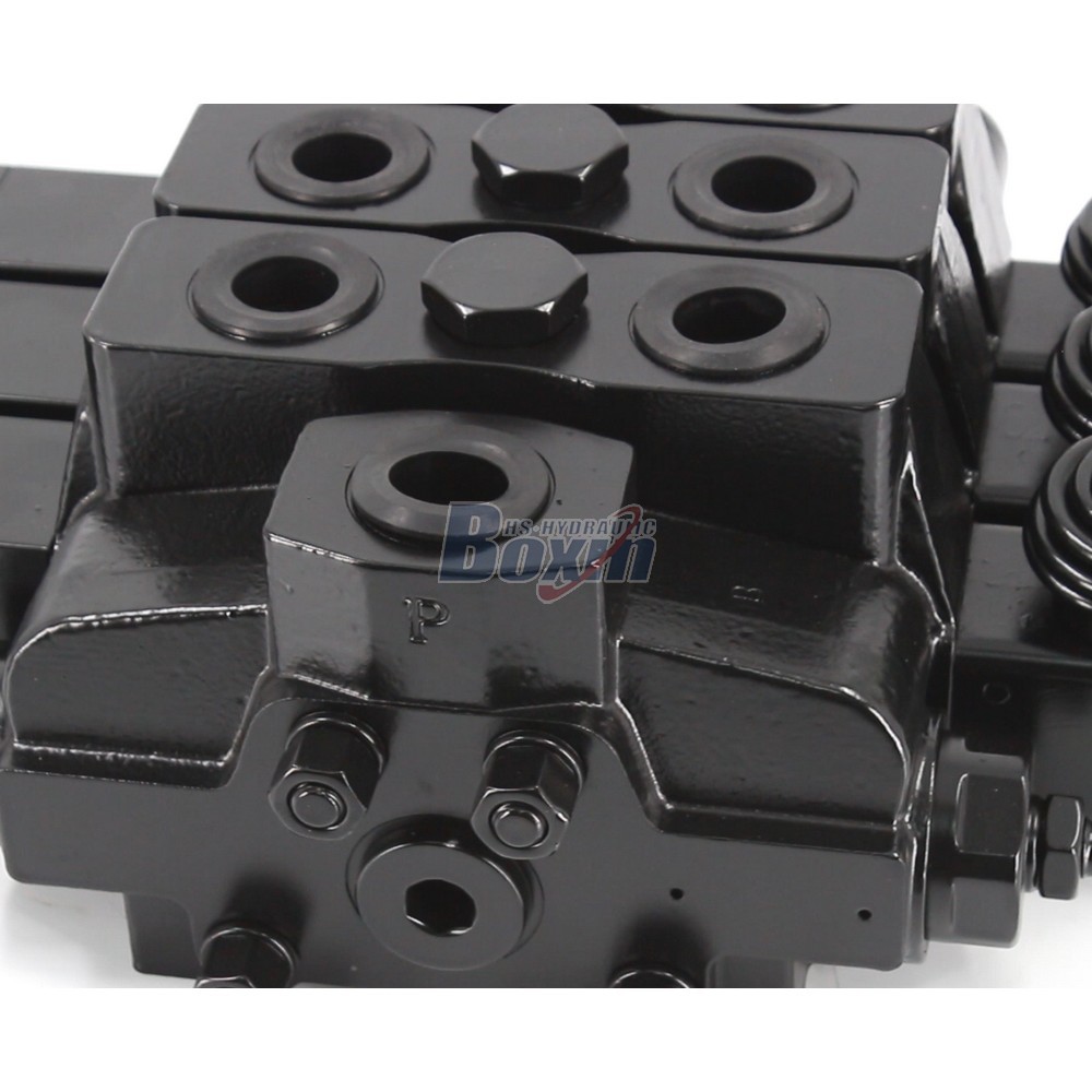 Reliable SDS180Q Pneumatic Manual 3 Spool Directional Valve for Hydraulic Applications detail image
