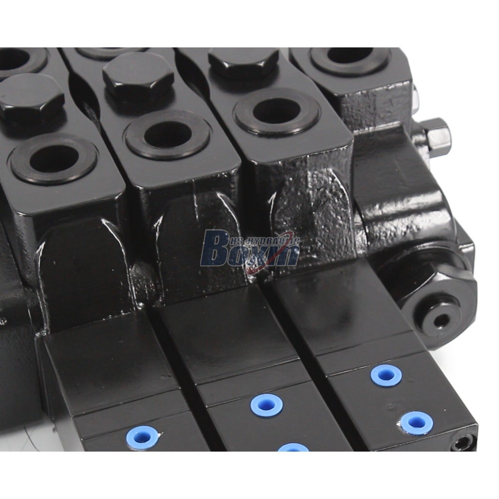 Manufacturer Price SDS180Q Pneumatic Manual 3 Spool Sectional Hydraulic Valve detail image