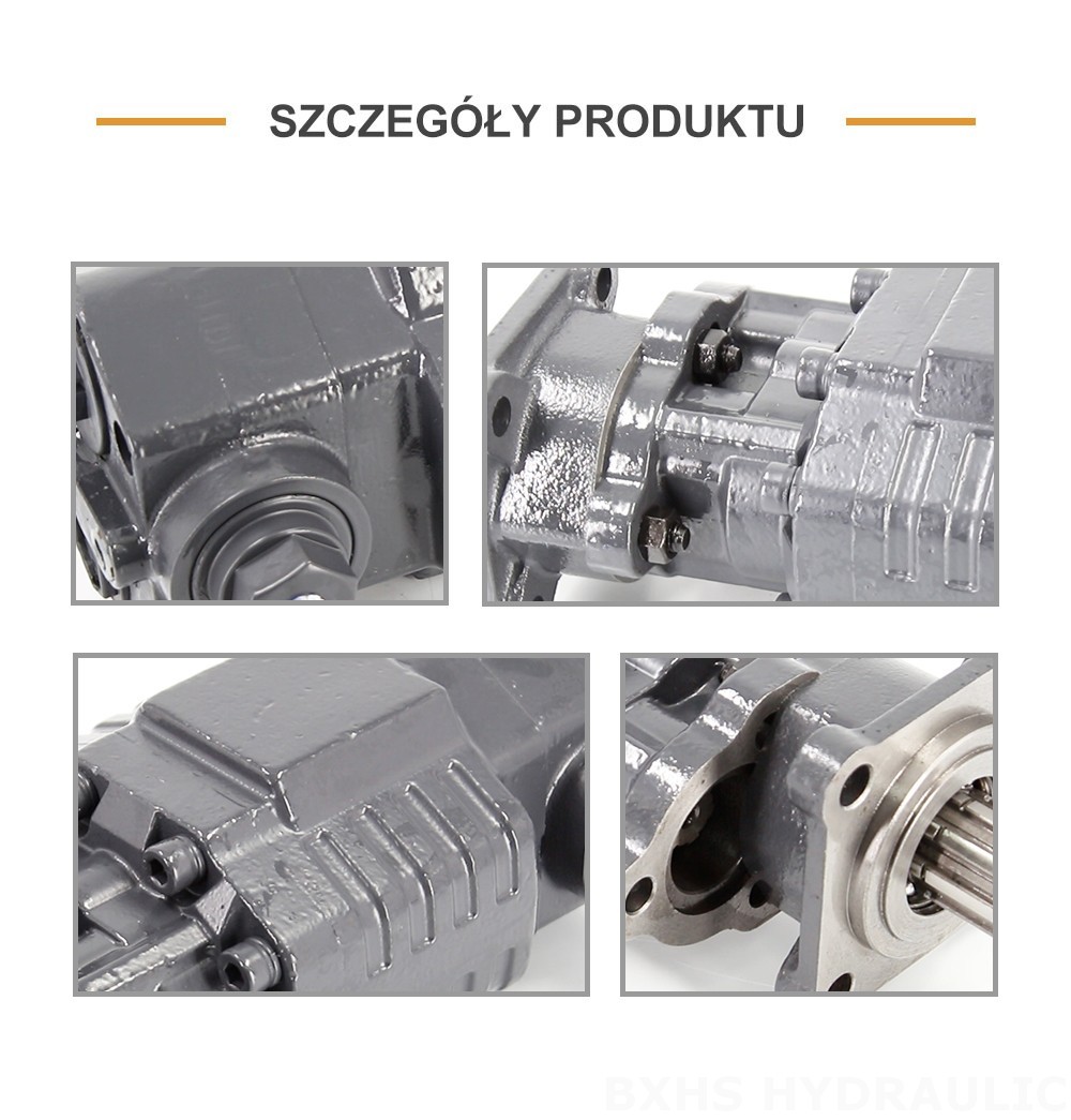BF110A-ZF1 110 cm³/obr 20 MPa (2900 psi) Pompa hydrauliczna zębata