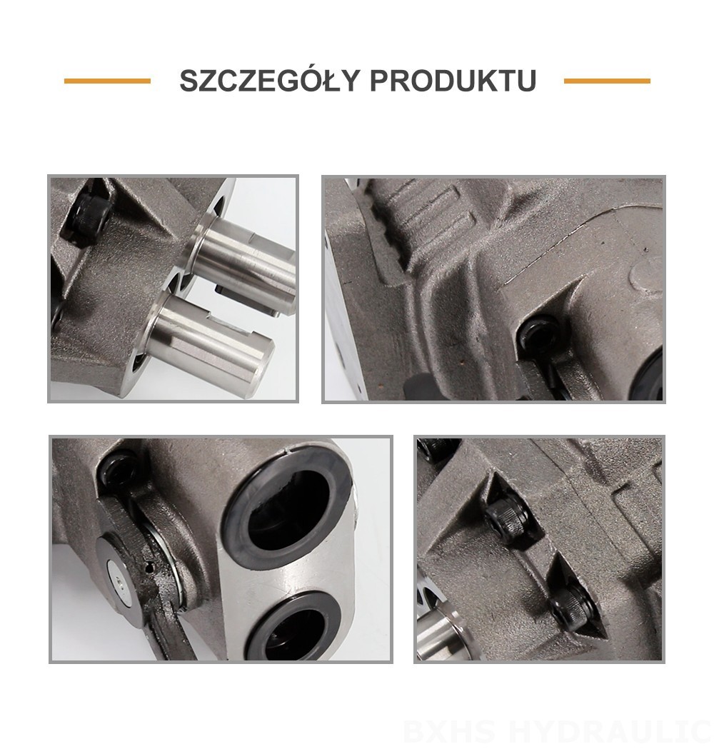 BF110M 110 cm³/obr 20 MPa (2900 psi) Pompa hydrauliczna zębata