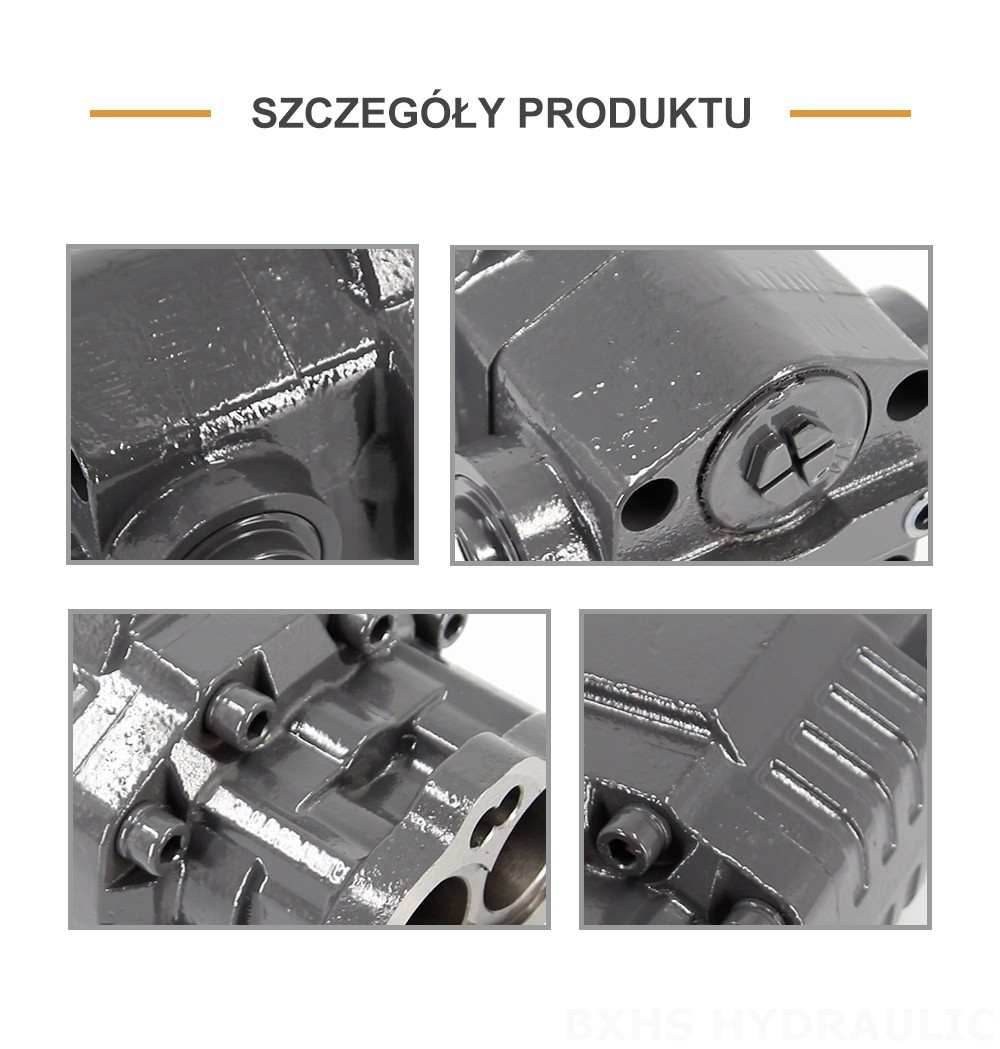 BF82A 80 cm³/obrót 20 MPa (2900 psi) Pompa hydrauliczna zębata