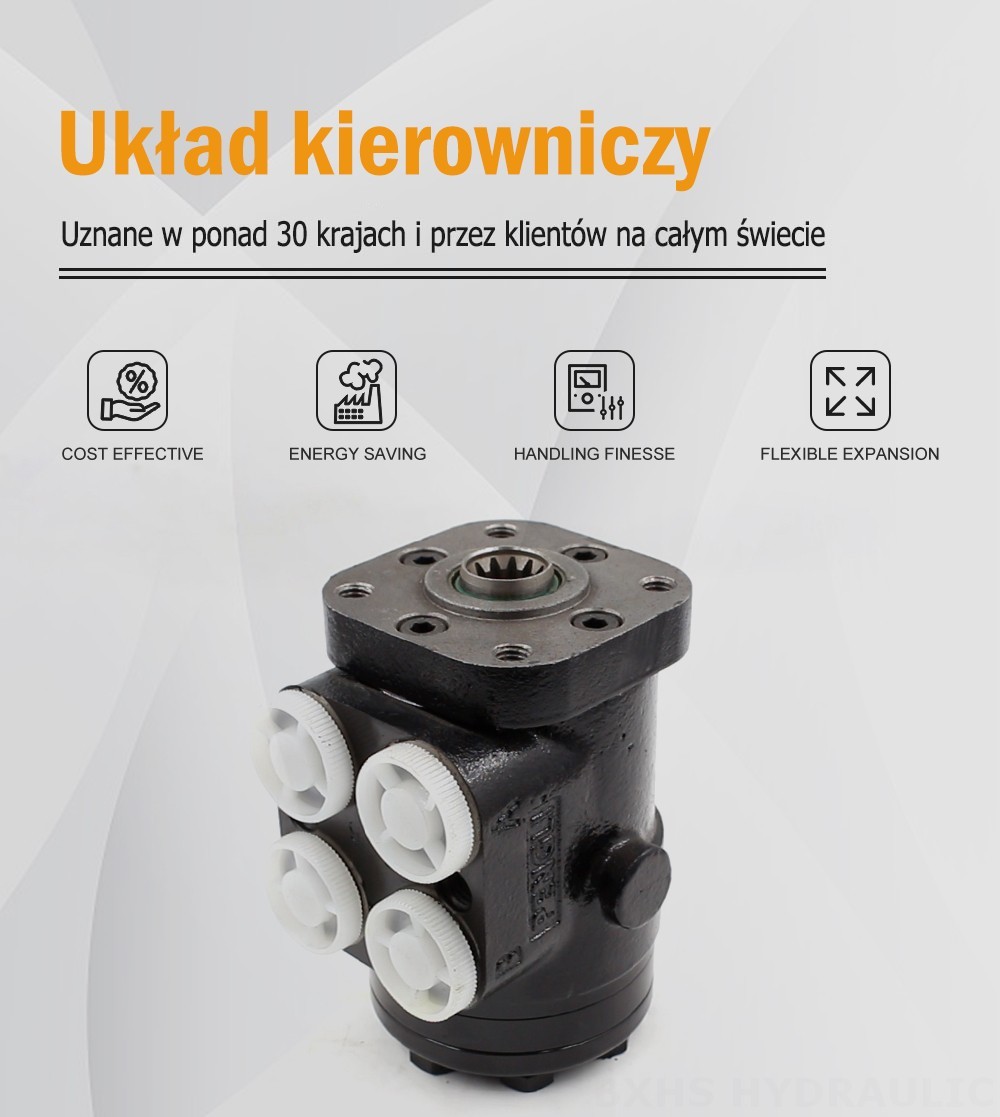 BZZ1-E100B 100 ml/obr 7,5 l/min Układ kierowniczy
