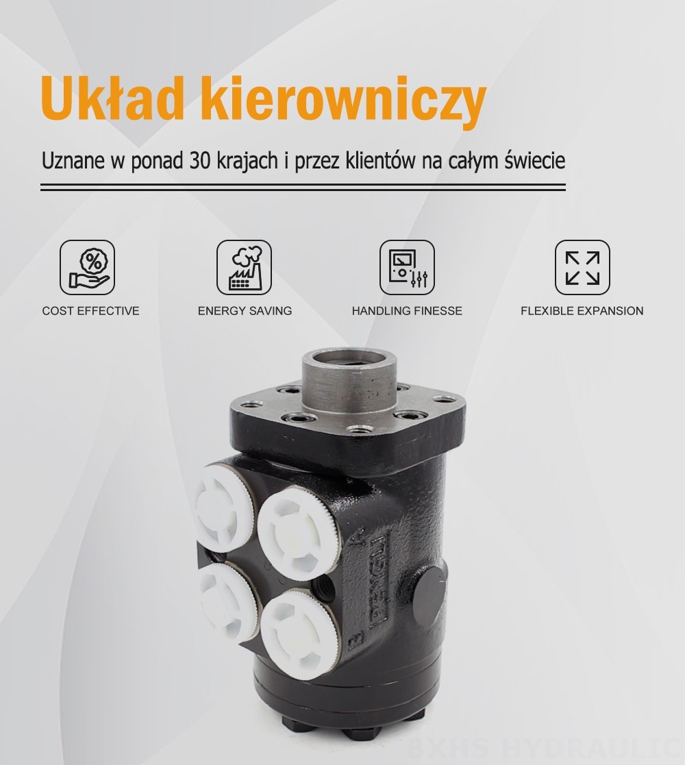 BZZ1-E100C 100 ml/obr 7,5 l/min Układ kierowniczy