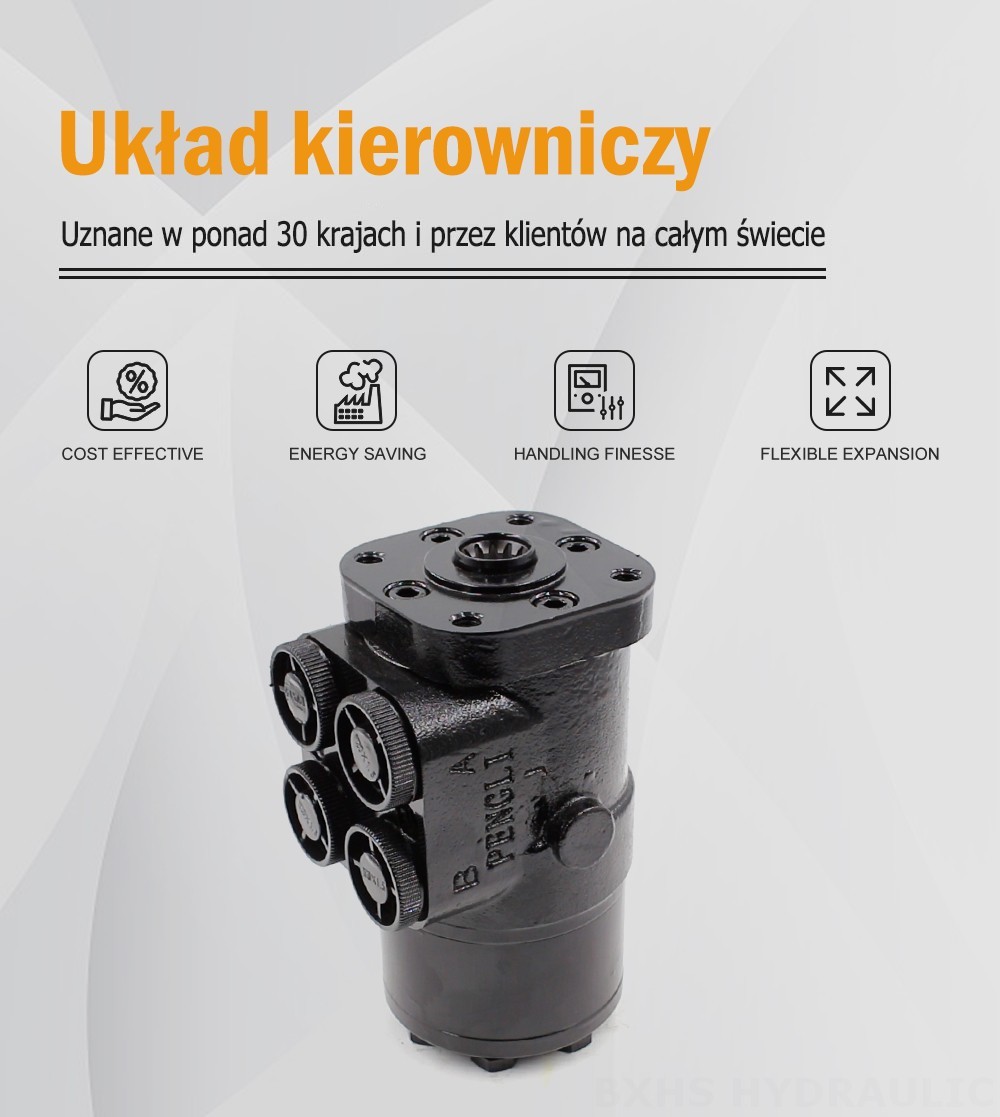 BZZ1-E400B 400 ml/obr 30 l/min Układ kierowniczy