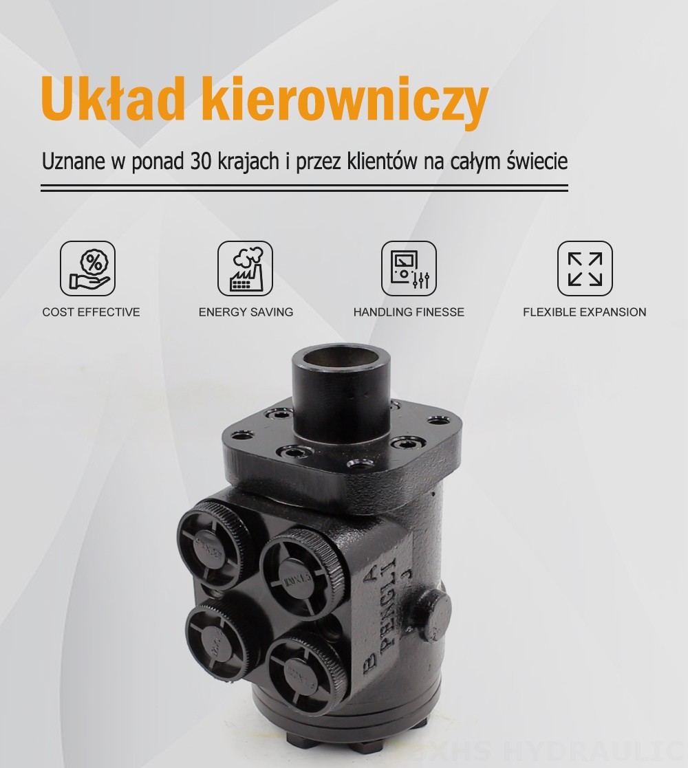 BZZ1-E50A 50 ml/obr 4 l/min Układ kierowniczy