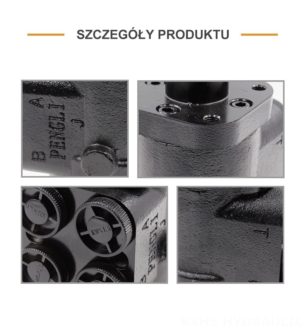 BZZ1-E50A 50 ml/obr 4 l/min Układ kierowniczy