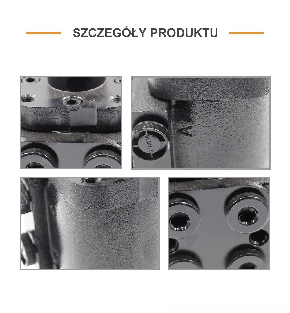 BZZ1-E80AS 80 ml/obr 6 l/min Układ kierowniczy