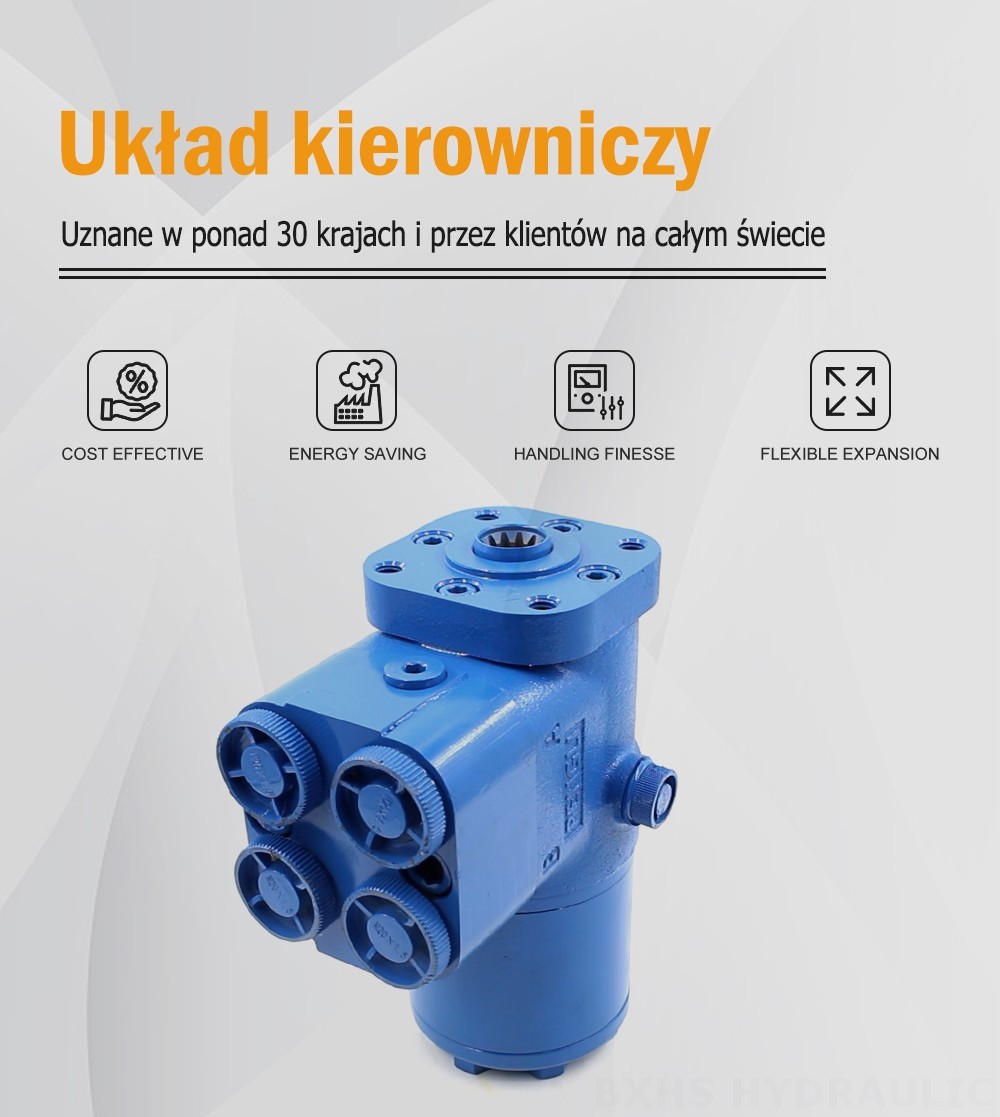 BZZ5-E100B 100 ml/obr 7,5 l/min Układ kierowniczy