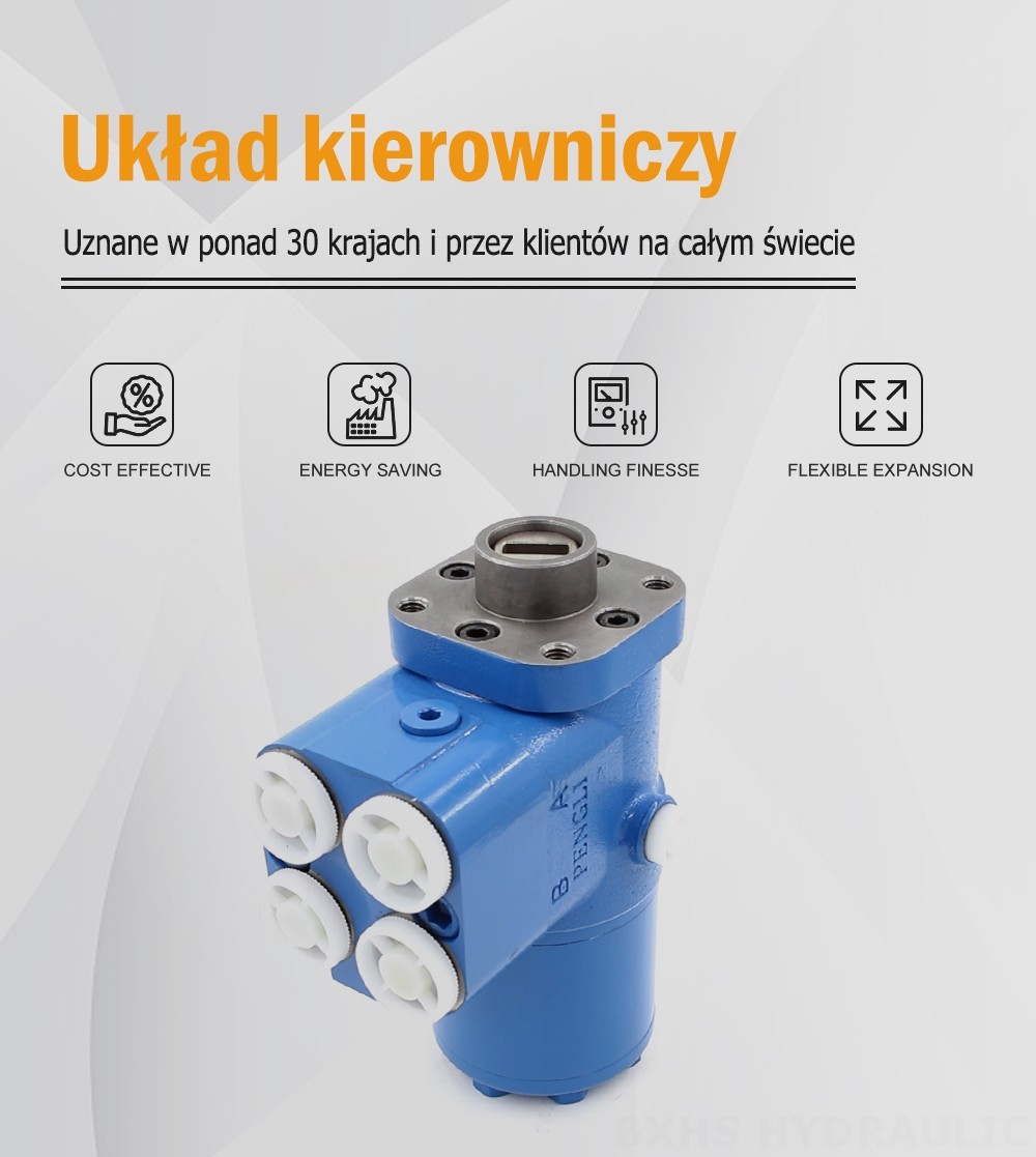 BZZ5-E500C 500 ml/obr 38 l/min Układ kierowniczy