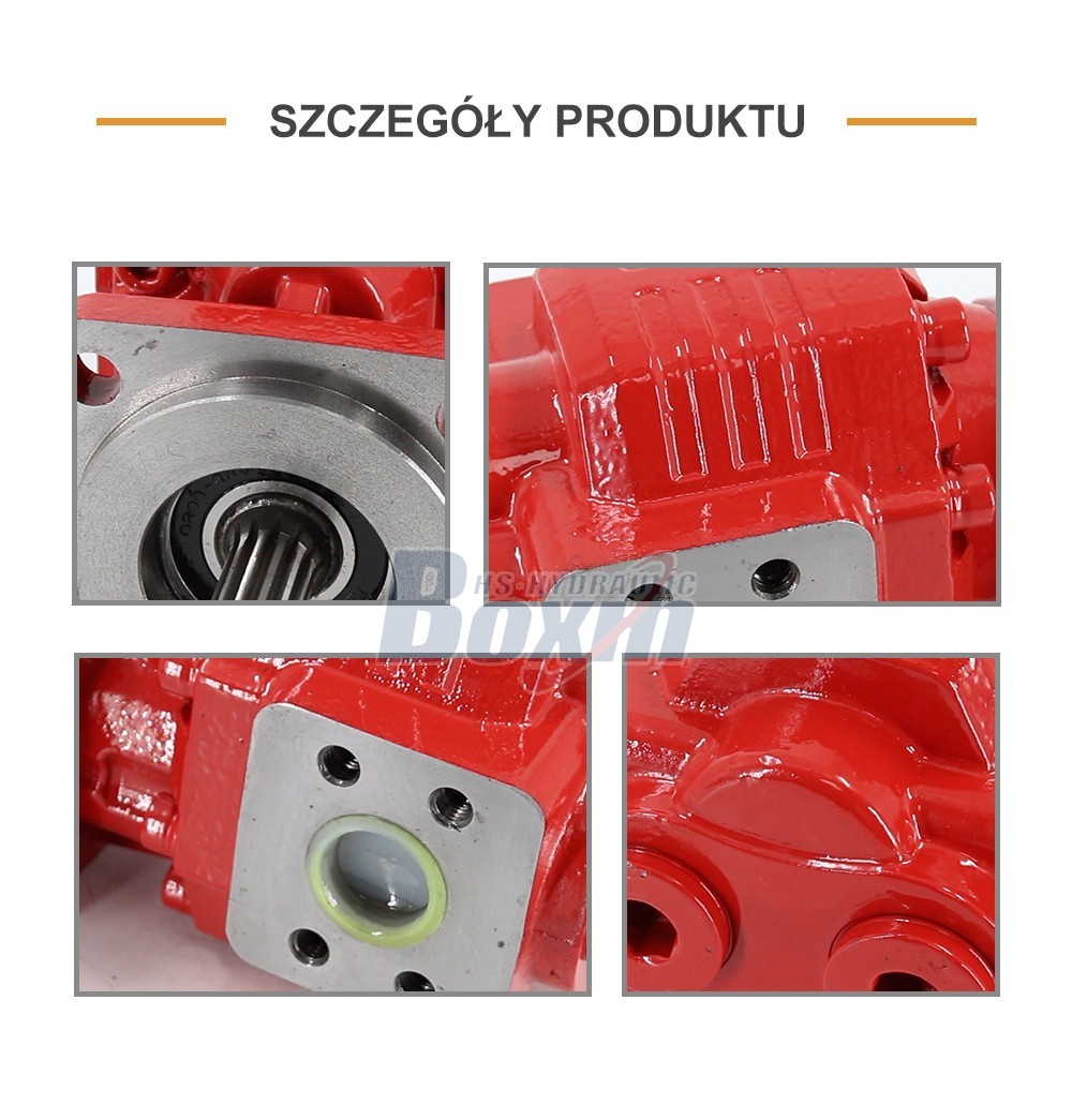 OEM ODM Custom Service for CBHC-2063 63 cc/rev Hydraulic Gear Pump Manufacturing