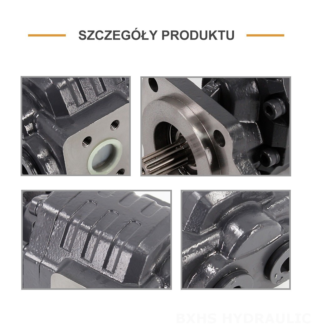 CBHC-2082 82 cm³/obr. 28 MPa (4061 psi) Pompa hydrauliczna zębata