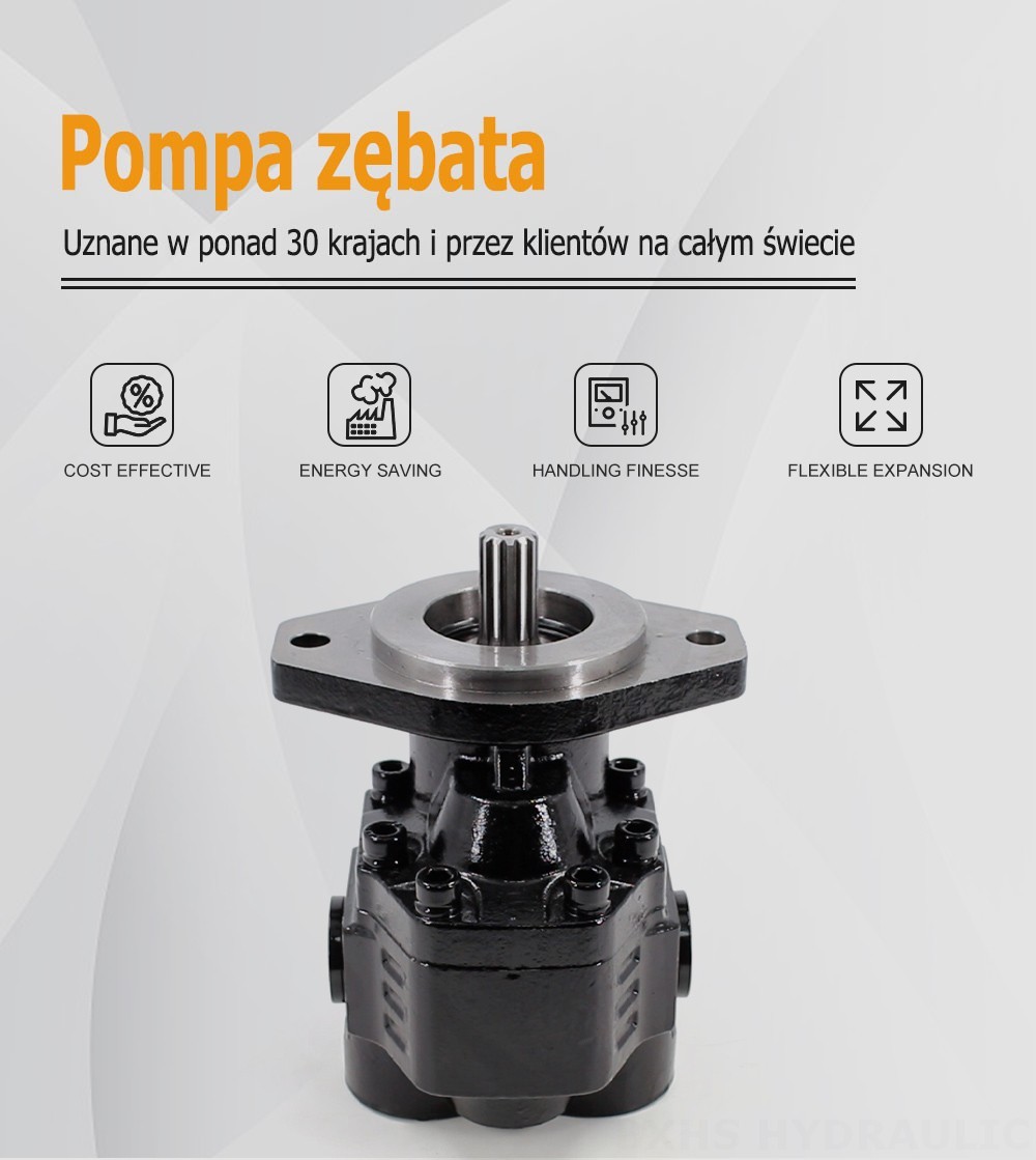 CBHL-2000 50 cm³/obrót Pompa hydrauliczna zębata