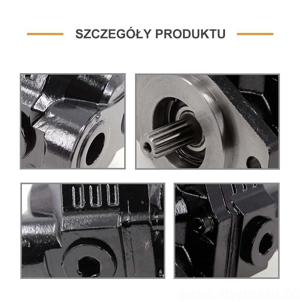 CBHL-2000 50 cm³/obrót Pompa hydrauliczna zębata