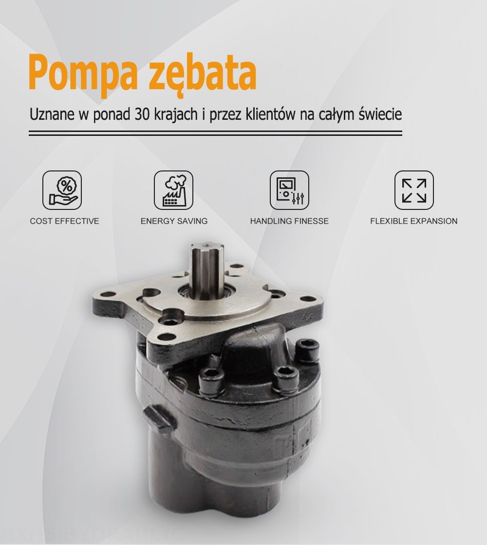 CBHS-F532 32 cm³/obrót Pompa hydrauliczna zębata