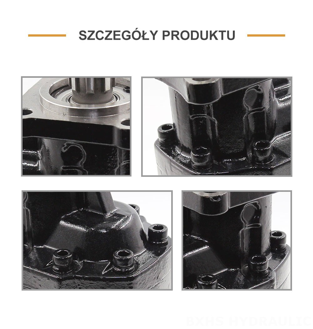 CBHST1-ISO-100 100 cm³/obrót Pompa hydrauliczna zębata