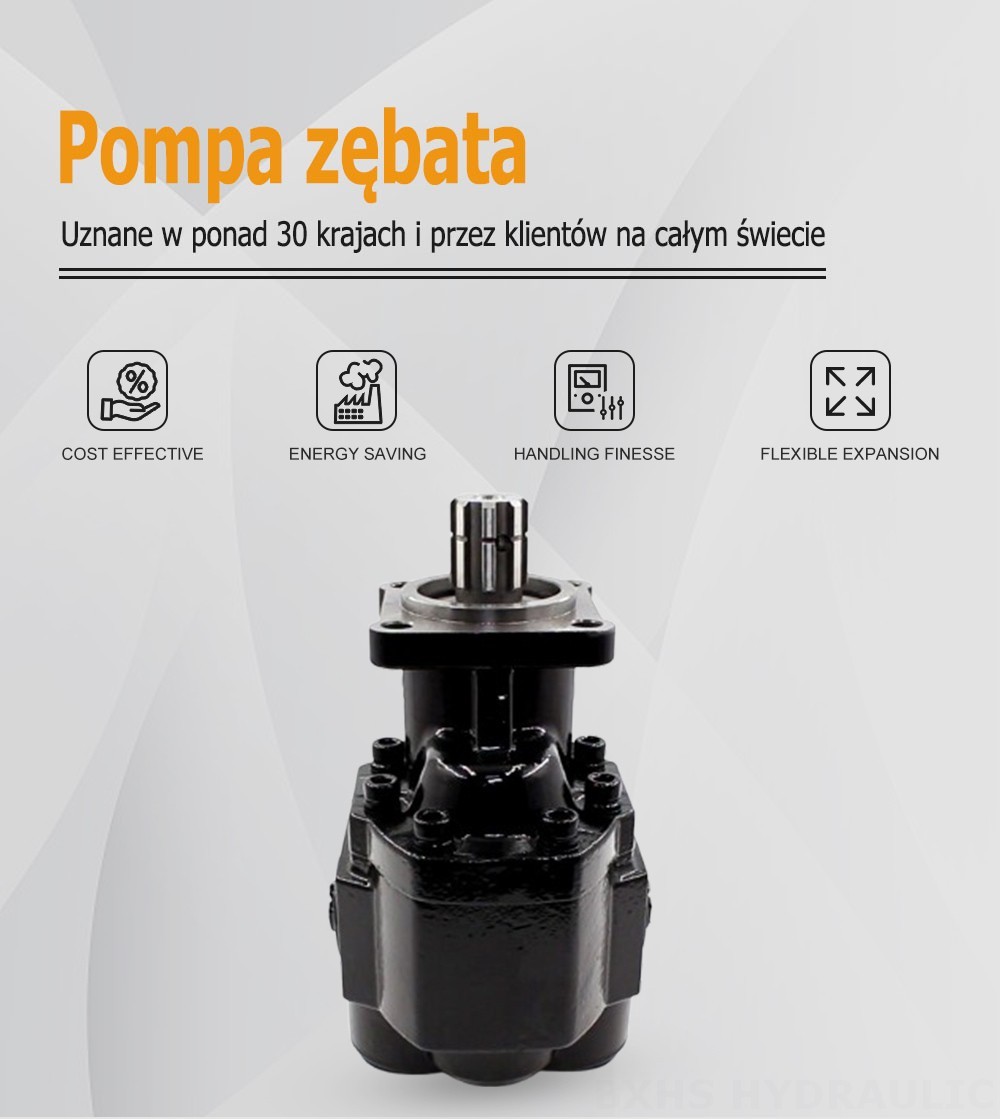 CBHST1-ISO-110 110 cm³/obr Pompa hydrauliczna zębata