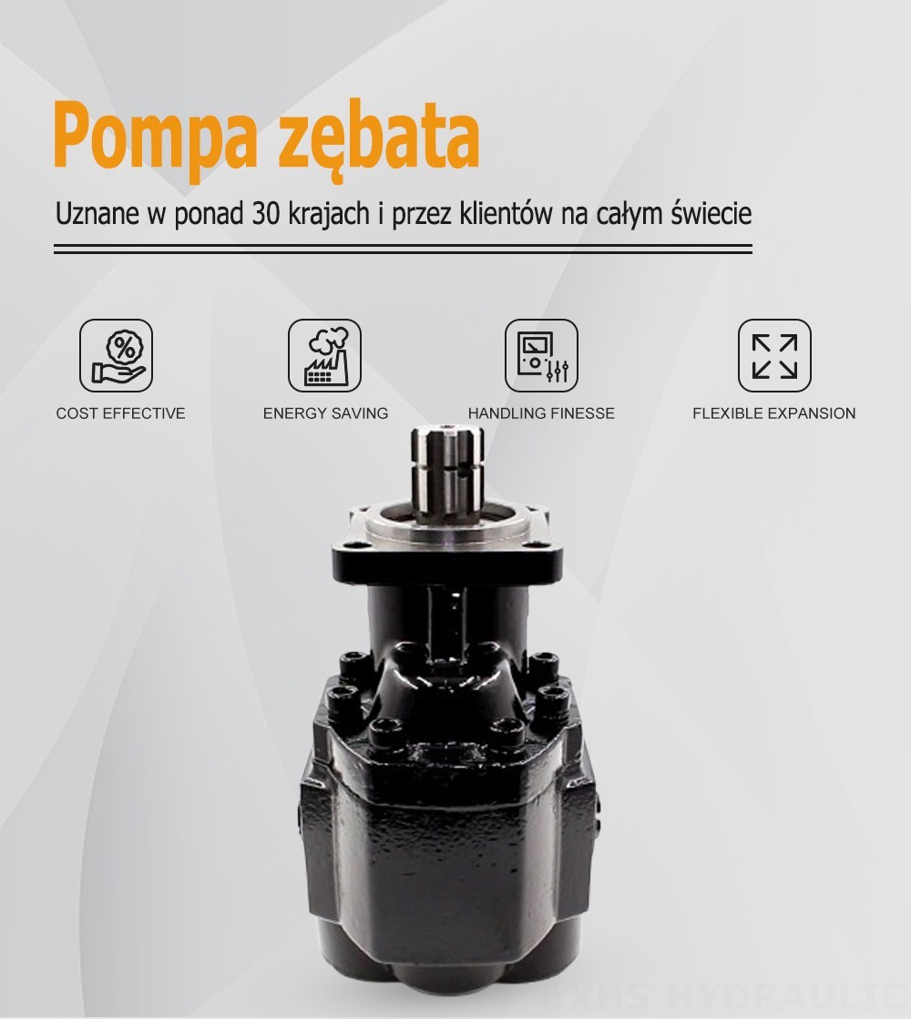 CBHST1-ISO-120 120 cm³/obr Pompa hydrauliczna zębata