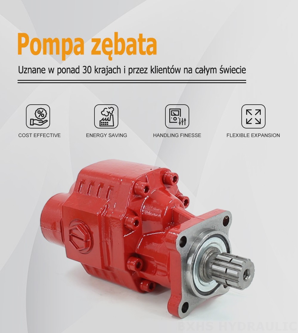 CBHST1-ISO-63-X 63 cm³/obrót Pompa hydrauliczna zębata
