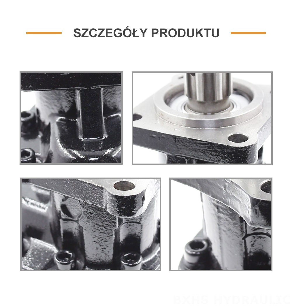 CBHST1-ISO-80 80 cm³/obrót Pompa hydrauliczna zębata