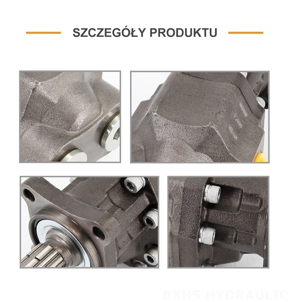 CBHW-ISO-100-Y 100 cm³/obrót 22 MPa (3190 psi) Pompa hydrauliczna zębata
